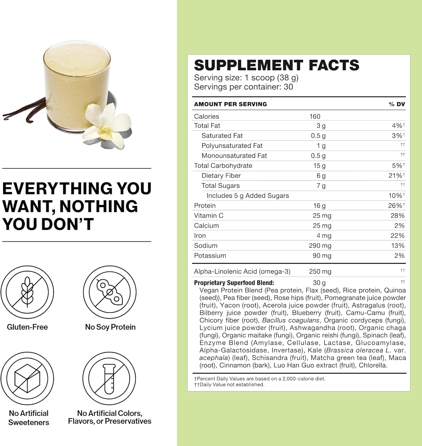 BODi Shakeology vainilla batido cremoso, ideal para el desayuno o merienda.