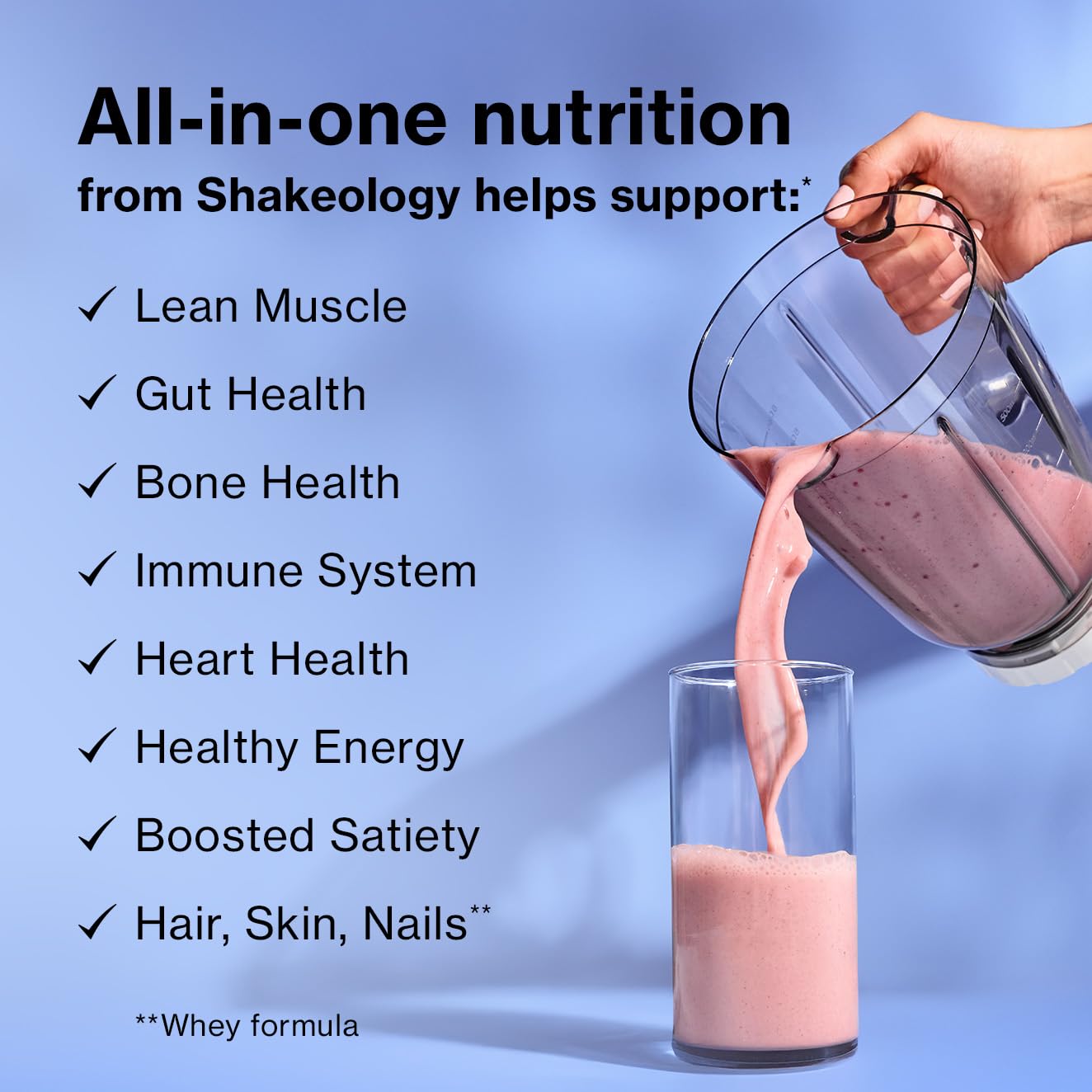 Envase de 30 porciones de Shakeology vainilla de BODi para la semana.