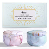 BODY & EARTH # LOVE aroma suave de lavanda, vainilla y rosas para relajación diaria.