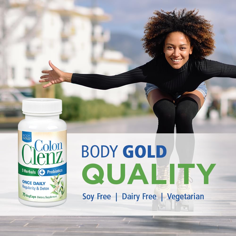 Body Gold Colon Clenz, detox suave para revitalizar el sistema digestivo