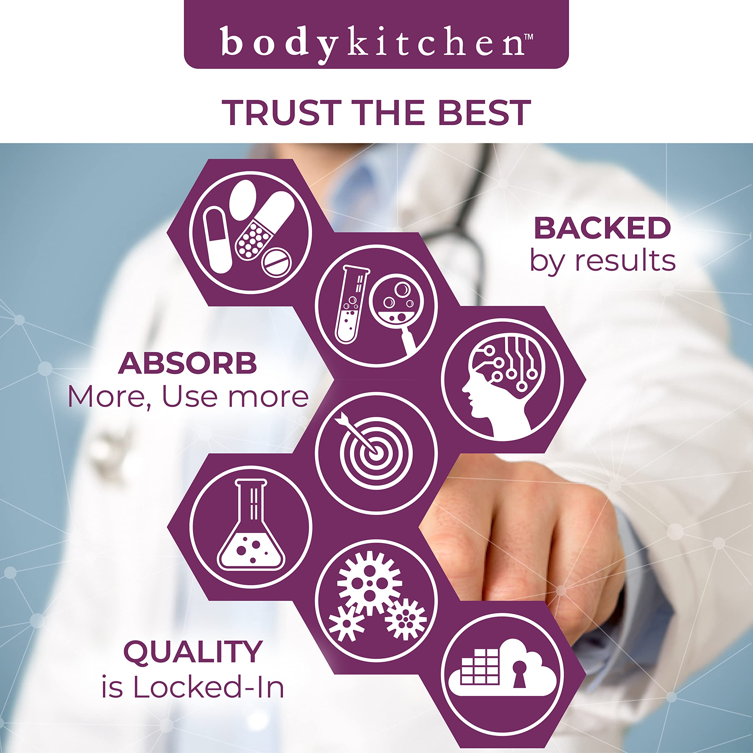 Body Kitchen Pro-Elastin, entorno de belleza, complemento a la rutina de cuidado