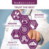 Body Kitchen Pro-Elastin, entorno de belleza, complemento a la rutina de cuidado