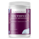 Body Kitchen Youthful Beauty Advanced, envase listo para uso diario en la rutina.