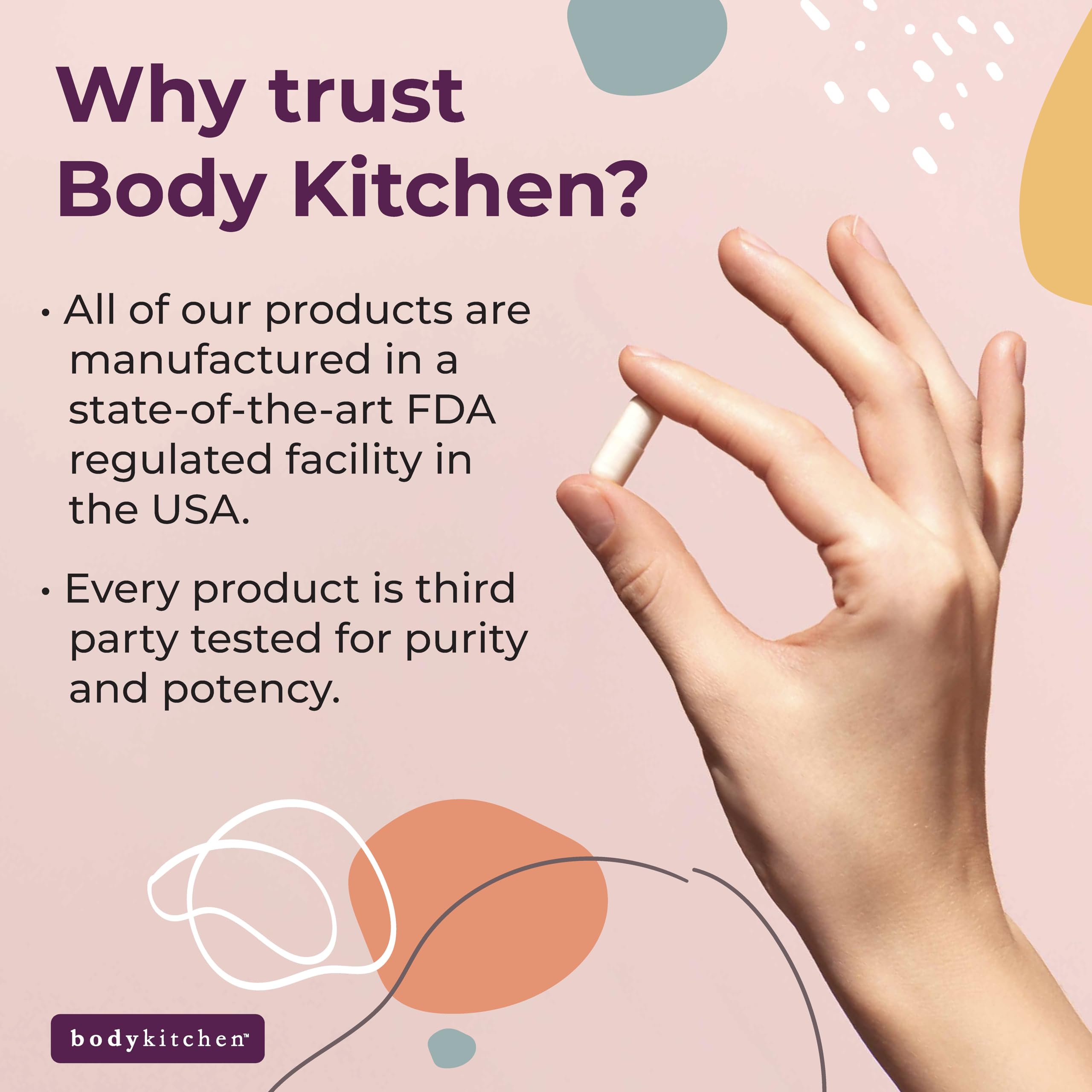 Body Kitchen Youthful Beauty Advanced, polvo con extracto de grosella negra visible.
