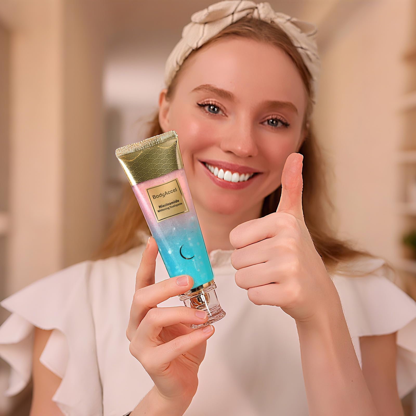 Fórmula sin fluoruro de BodyAccel Niacinamida para toda la familia