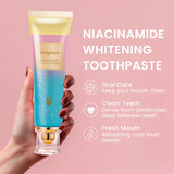 BodyAccel con xilitol y extractos naturales, limpieza suave para dientes sensibles.