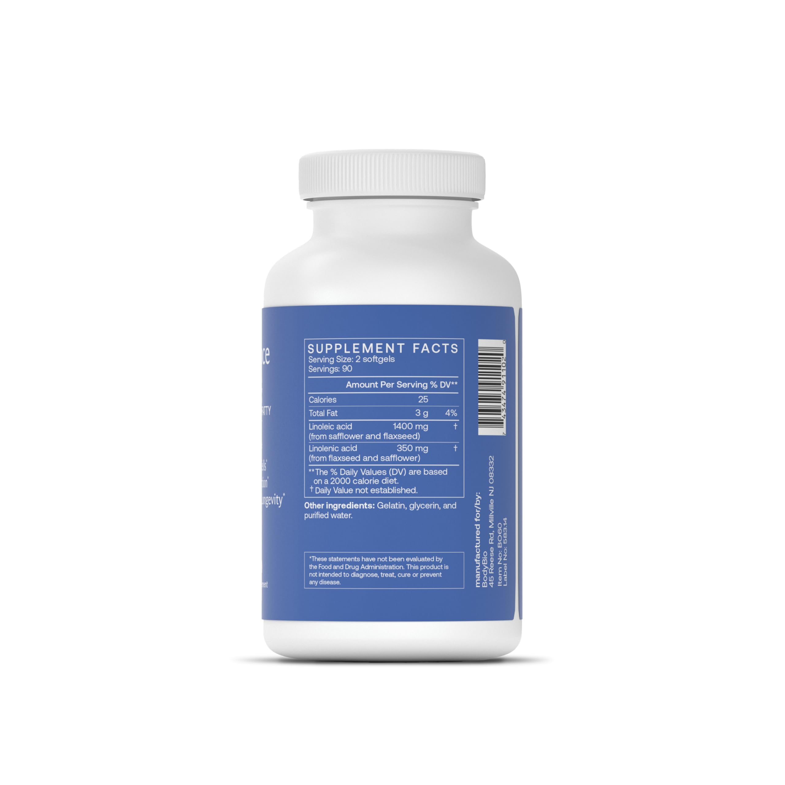 BodyBio Balance Oil: vertido en cuchara, uso diario cómodo.
