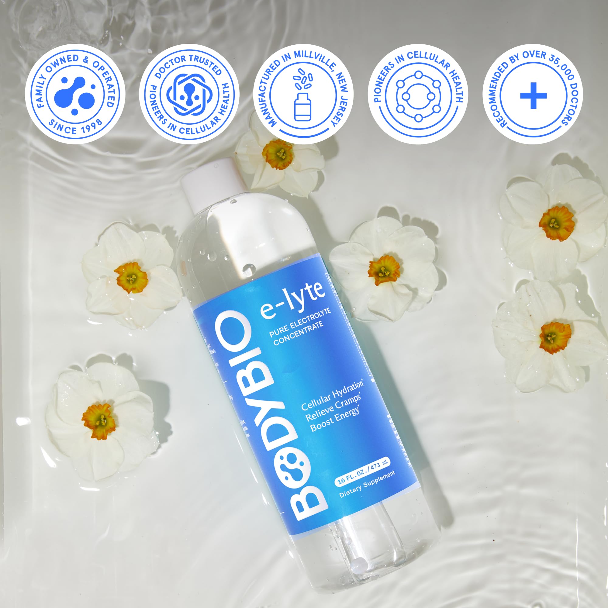 BodyBio e-Lyte, prueba de terceros, garantía de calidad