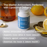 Detalle de etiqueta BodyBio Glutatión liposomal: lista de ingredientes y calidad