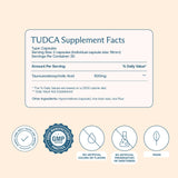 BodyBio TUDCA etiqueta clara: información transparente para tomar de forma consciente.