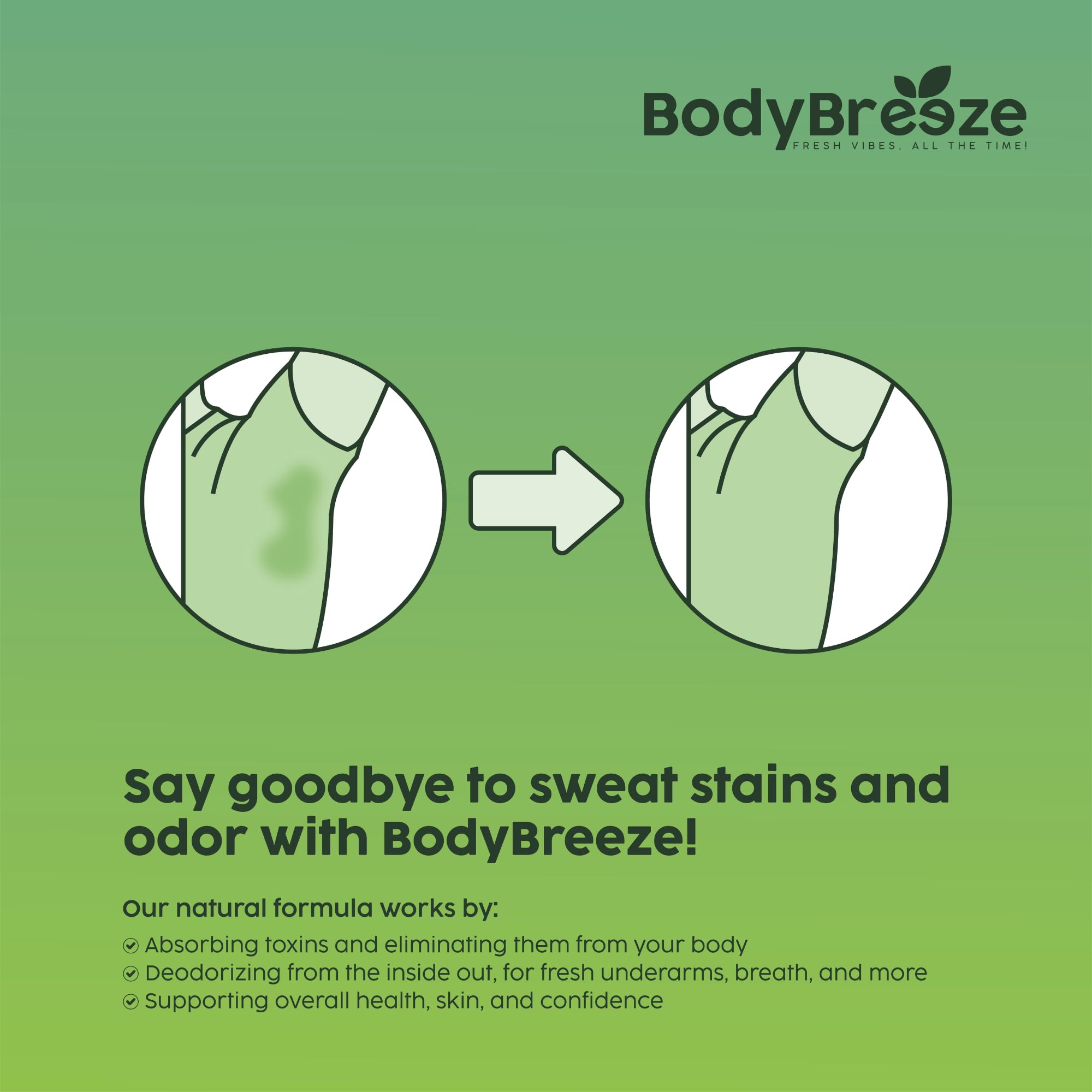 BodyBreeze: etiqueta vegana en detalle, destacan ingredientes vegetales.