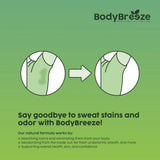 BodyBreeze: etiqueta vegana en detalle, destacan ingredientes vegetales.