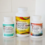 Body Ecology Ancient Earth Minerals hábito saludable: parte de una rutina de bienestar diario.