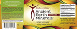 Body Ecology Ancient Earth Minerals información nutricional: detalle de minerales y electrolitos.