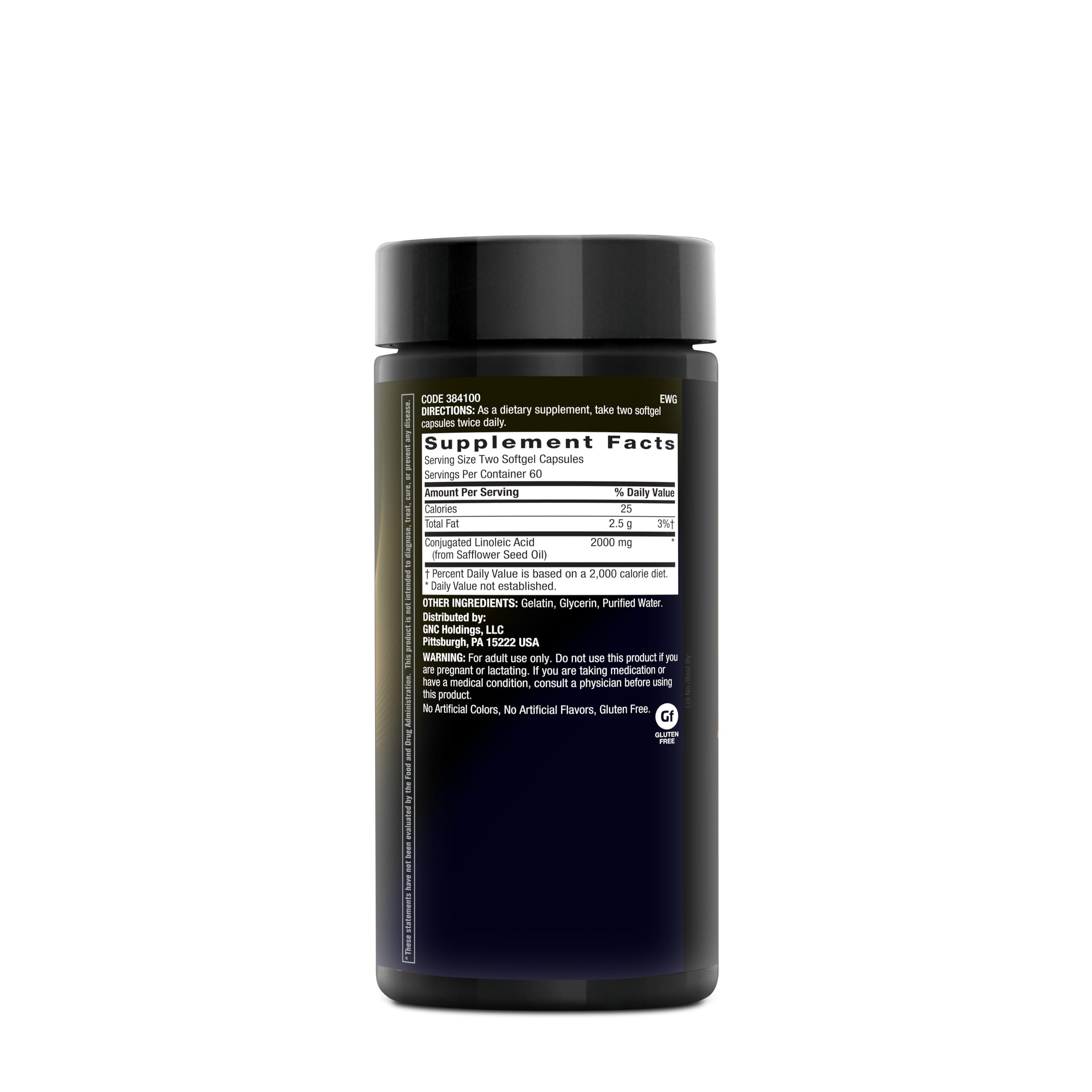 BodyDynamix CLA botella destacada para consumo diario y facilidad de uso.