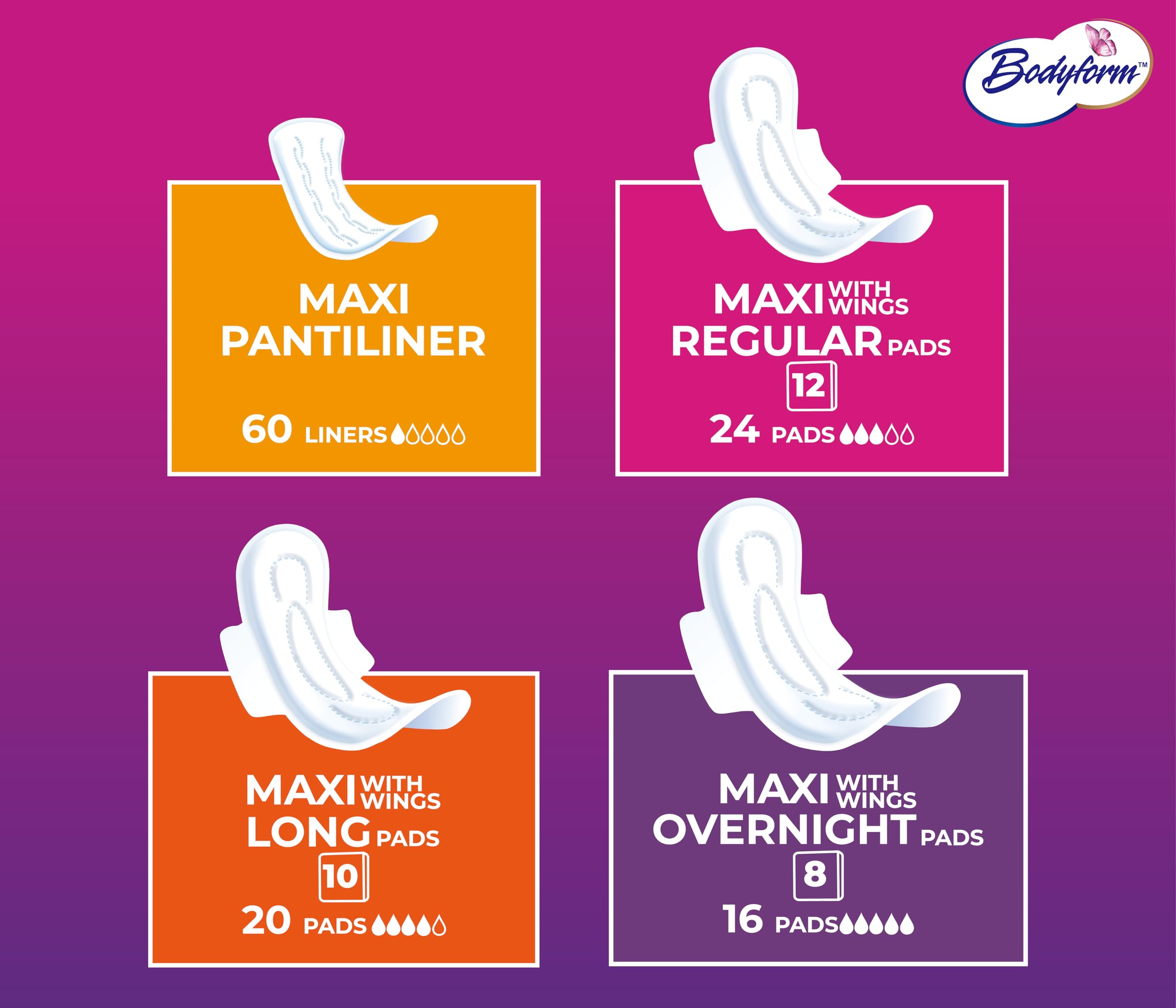 Bodyform Luxe, ala flexible para ajuste seguro