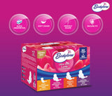Protectores diarios Bodyform Luxe discretos listos para llevar.