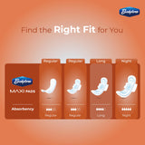 Bodyform Maxi, absorbencia-superior para largas jornadas.