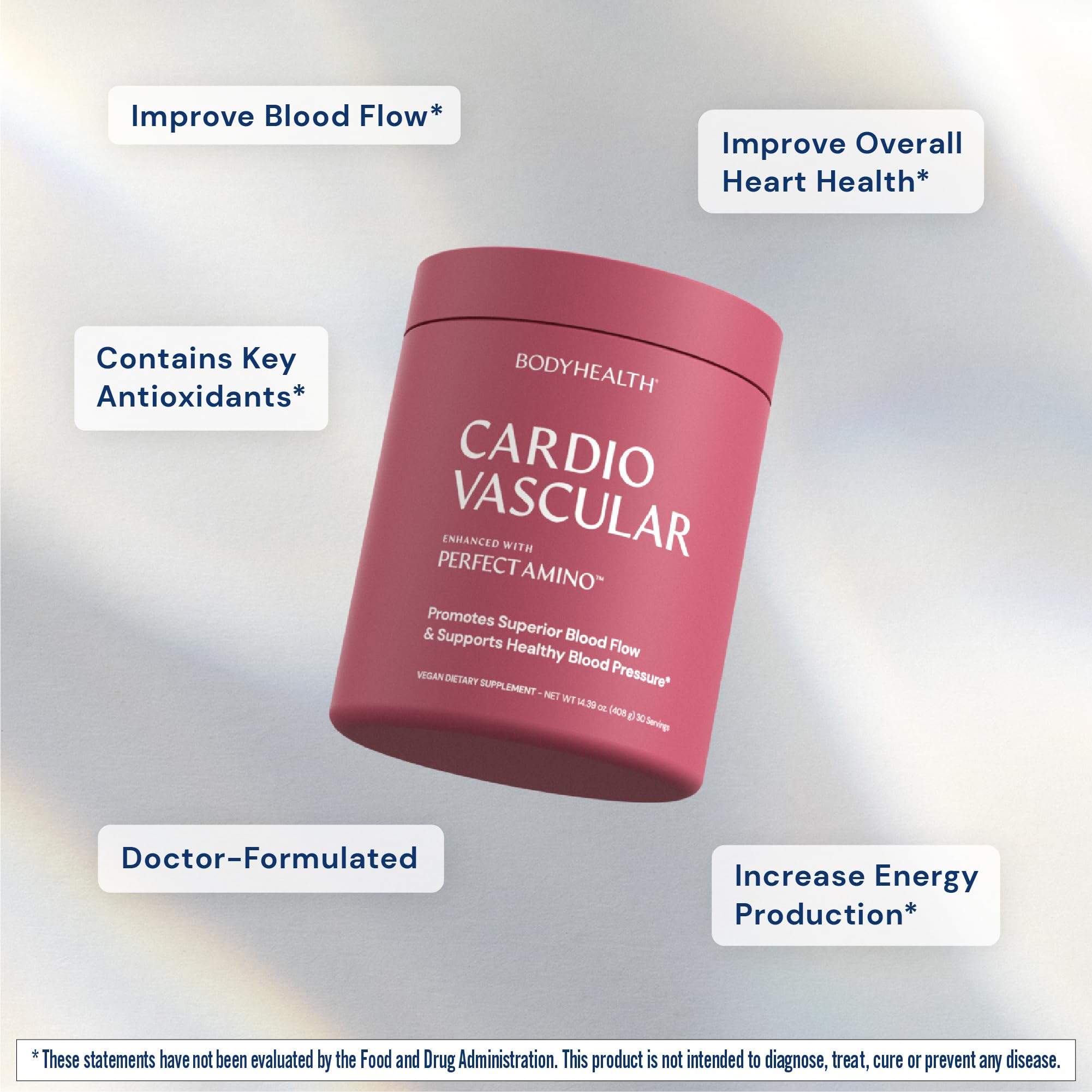 BodyHealth Cardio Vascular: cuchara medida para dosis diaria conveniente