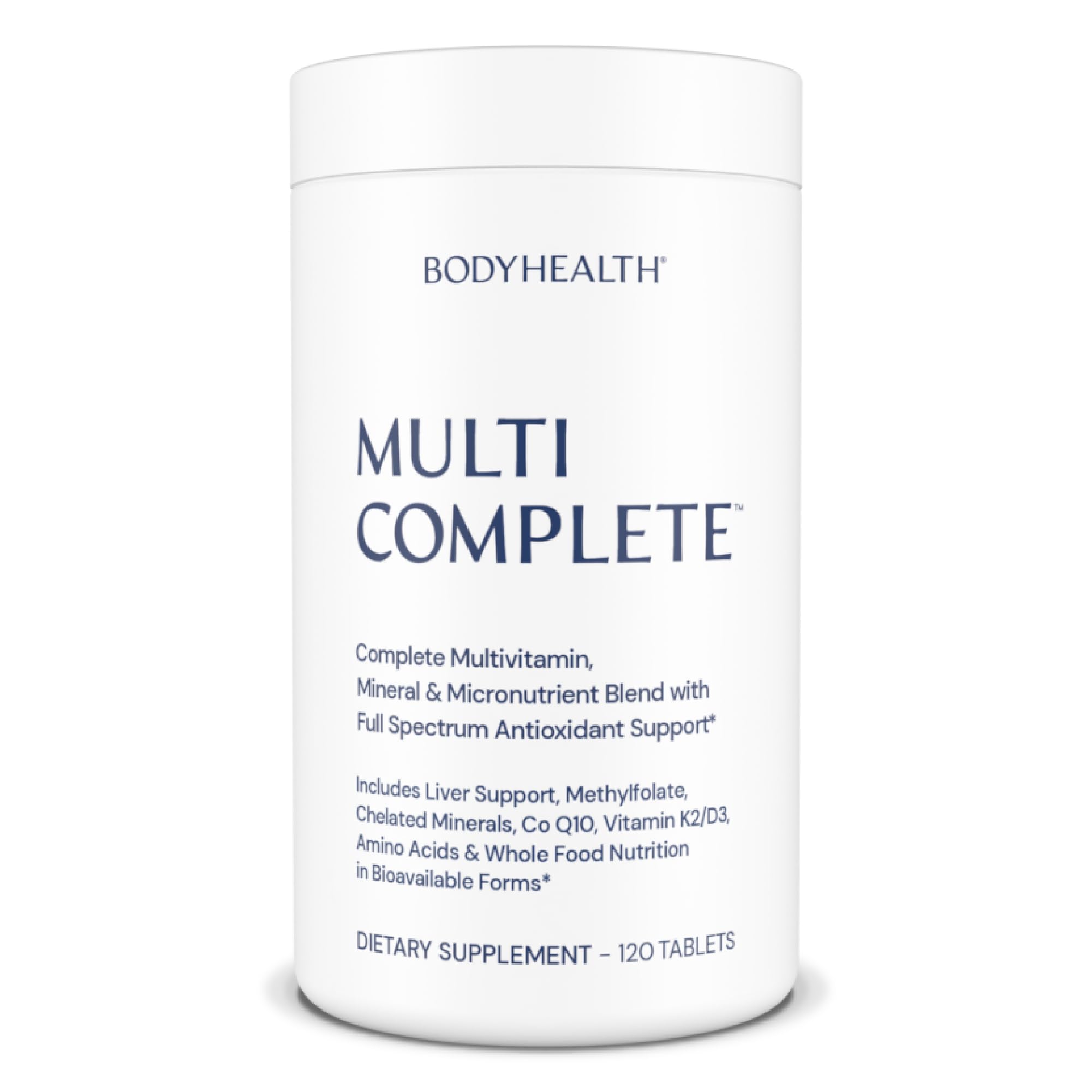 BodyHealth Multi Complete: bote frente, ideal para uso diario