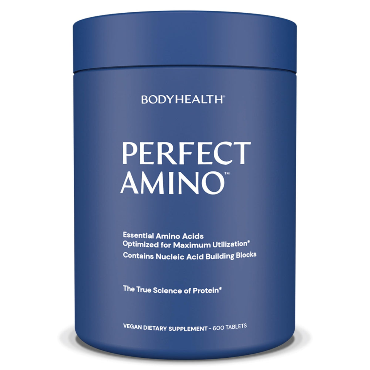 BodyHealth PerfectAmino botella: suplemento para recuperación muscular y energía