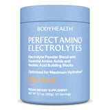 bodyhealth-perfectamino-electrolitos-polvo-naranja hidratación duradera durante entrenamientos
