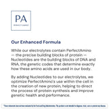 PerfectAmino BodyHealth, stick-pack, cómodo para entrenar en gimnasio o al aire libre.