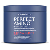 BodyHealth PerfectAmino, pre-entrenamiento para energía sostenida durante el entrenamiento.