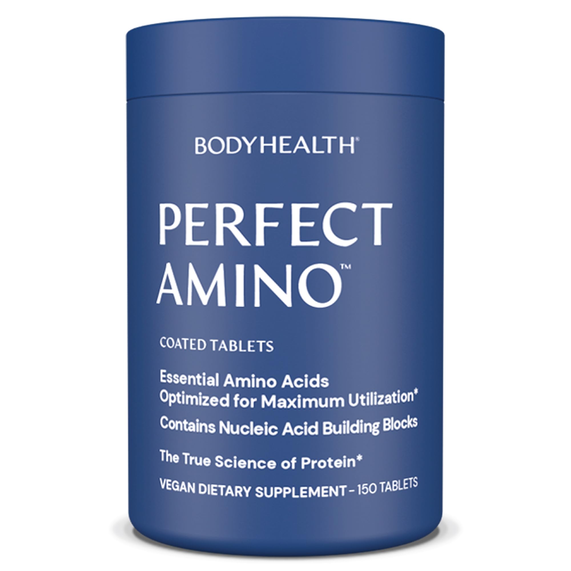BodyHealth PerfectAmino tabletas fáciles de tragar para recuperación muscular suave