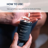 BodyHealth Sleep ayuda a dormir profundamente gracias a melatonina y aminoácidos.