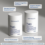 BodyHealth TMG 1000mg contenedor caja con información de dosis diaria