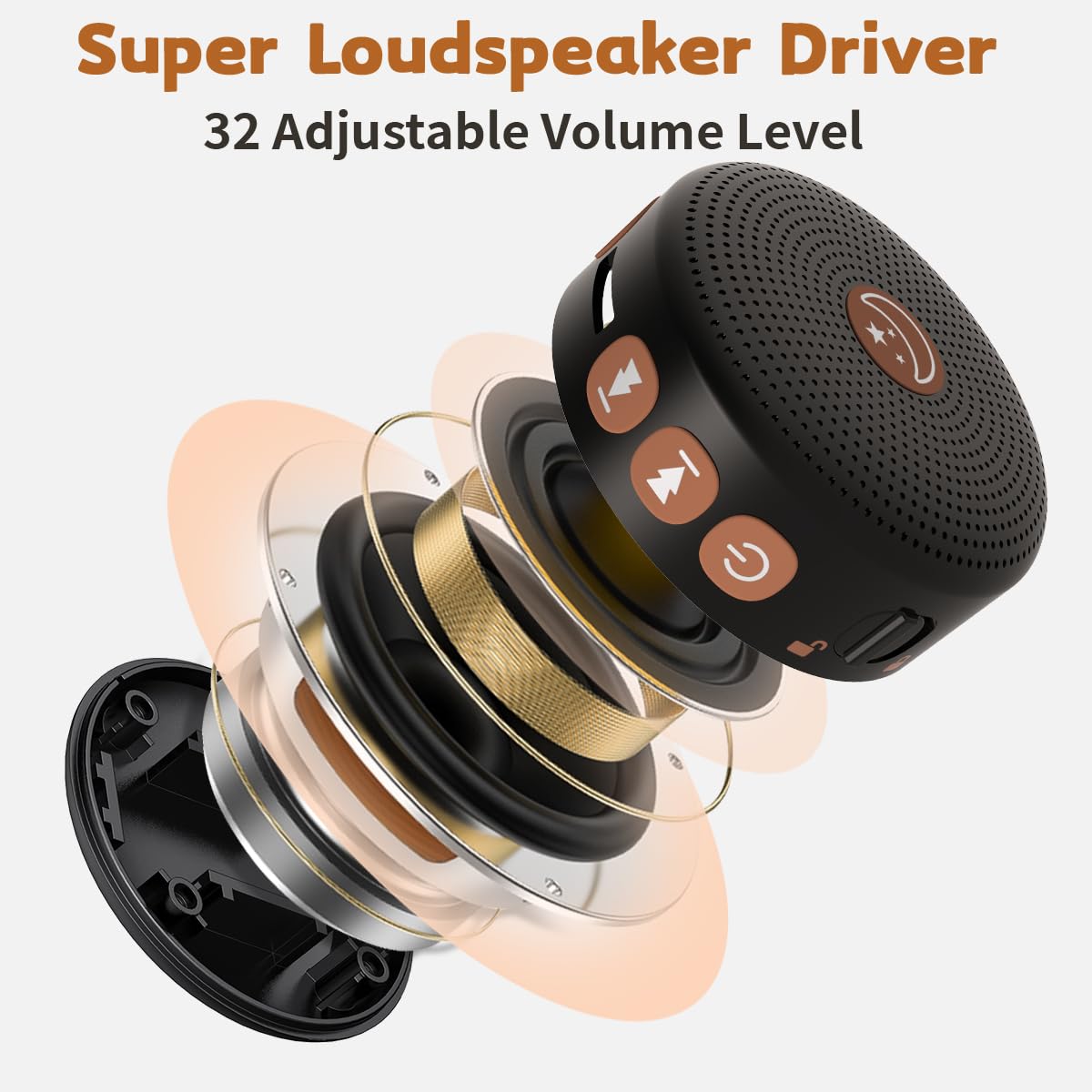 BodyHush Mini útil para estudiar y concentrarse con sonido suave