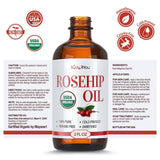 BodyJ4You Aceite rosa mosqueta - hidratación para manos y pies.