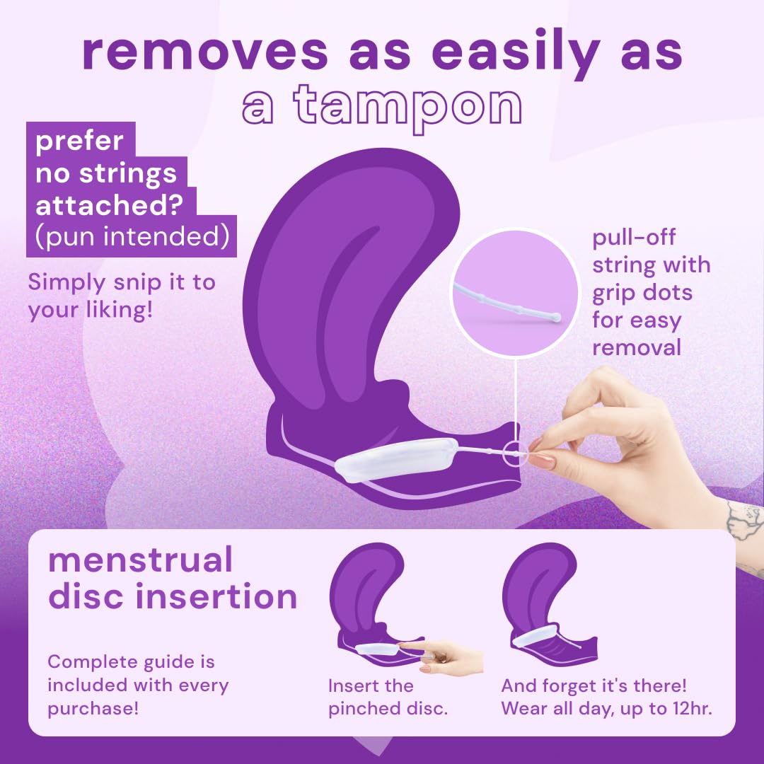 Bodyotics Comfydisc: protección de 12 horas para uso diario.