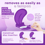 Bodyotics Comfydisc: protección de 12 horas para uso diario.