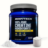 BodyTech Creatina Monohidrato frasco 18oz, potencia entrenos sostenidos