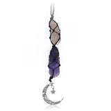 BOHO GARDEN colgante para coche con luna y estrella, aporta serenidad al habitáculo.