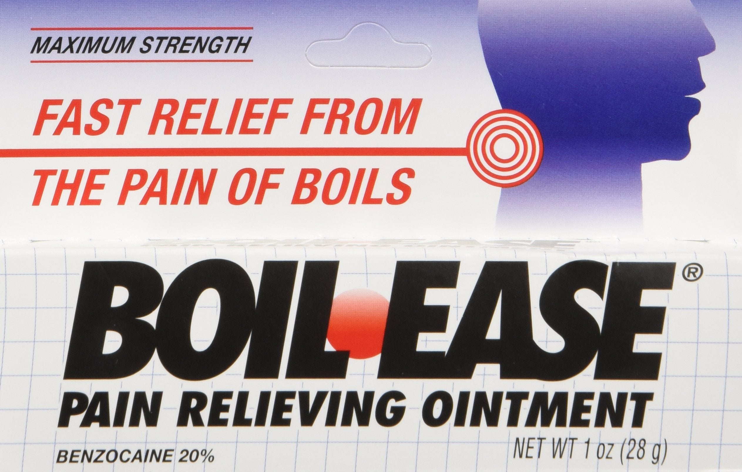 Boil Ease pomada para alivio del dolor de forúnculos, uso externo.