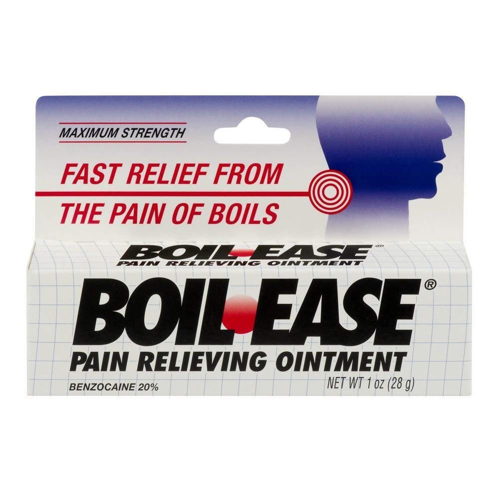 Boil Ease tubo-1oz, alivio externo rápido para forúnculos.