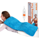 Boileau almohadilla eléctrica para espalda, calor uniforme para mayor comodidad