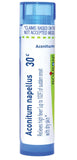 Boiron Aconitum Napellus 30C en tubo de granulos para fiebre súbita