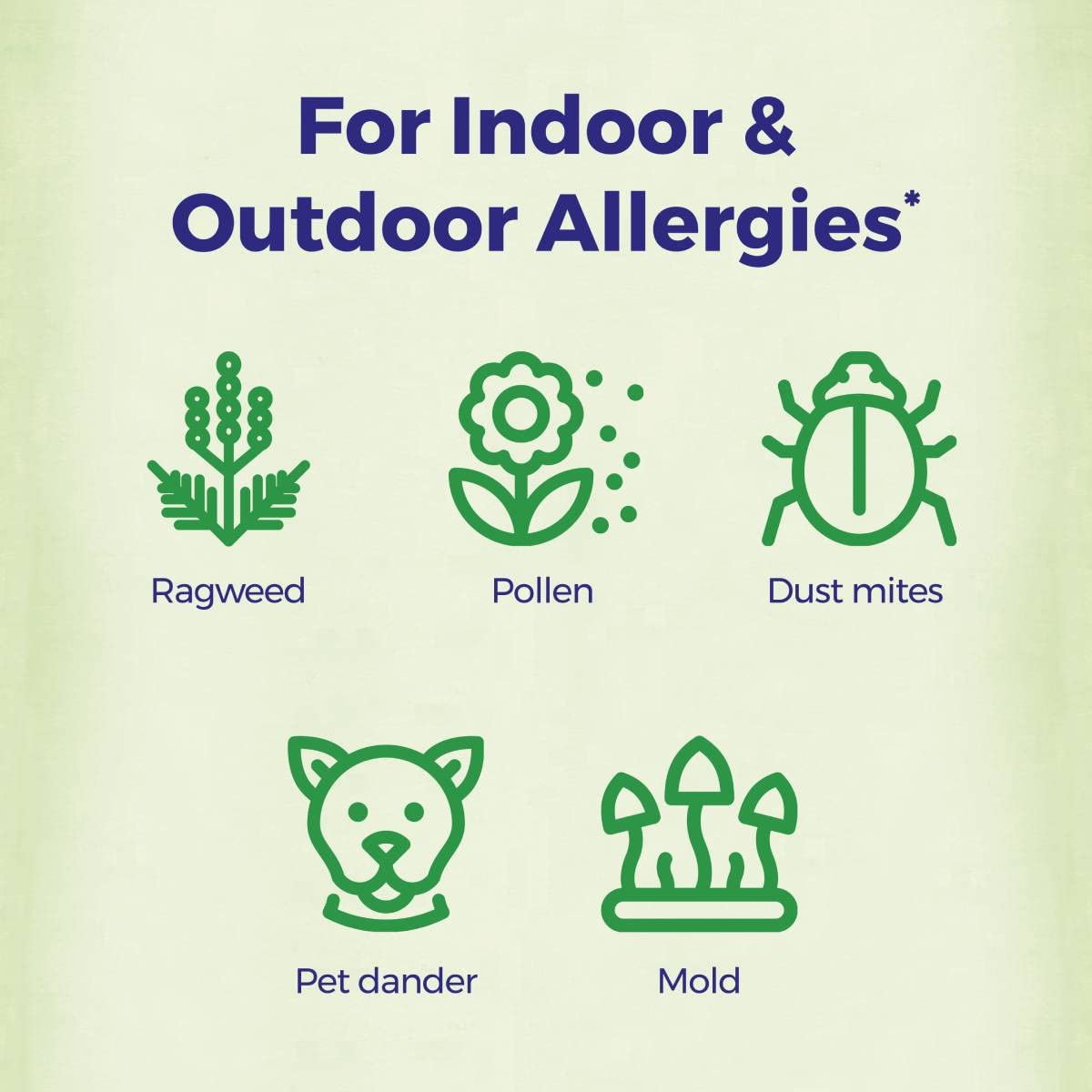 Boiron AllergyCalm Niños: ingredientes naturales sin azúcares artificiales.