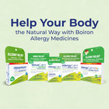 Boiron AllergyCalm tapa del envase fácil de abrir