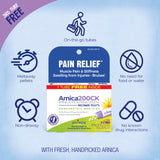 Tubo portátil de Arnica 200CK para dolor muscular en casa o viaje