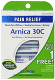 Boiron Arnica 30c, tres tubos, alivio natural para molestias leves post ejercicio