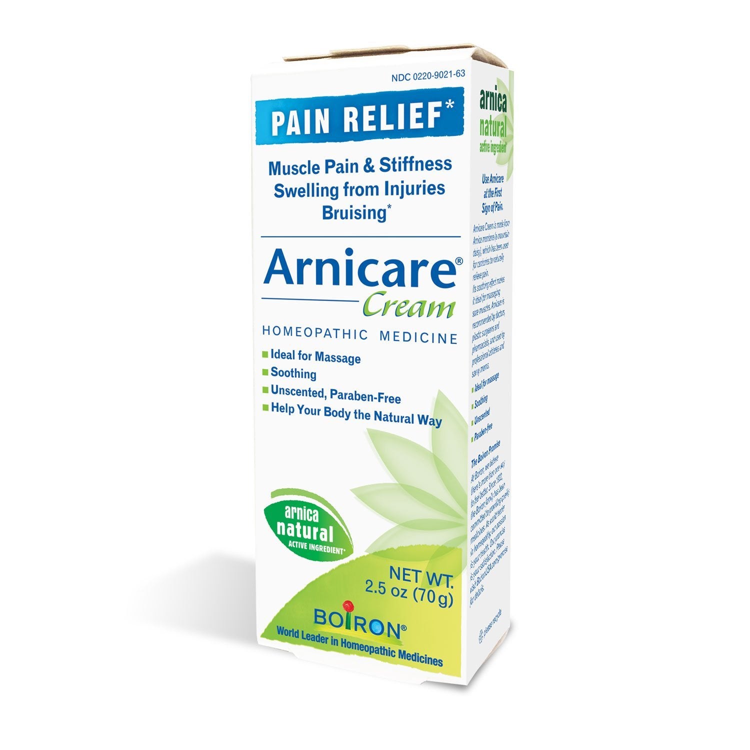 Boiron Arnica Cream facilita un masaje suave para zonas tensas.