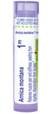 Boiron Arnica Montana 1M, empaque con 80 perlas para alivio portátil del dolor muscular
