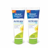 Boiron Arnicare gel con dos tubos, alivio suave para dolor muscular y moretones.
