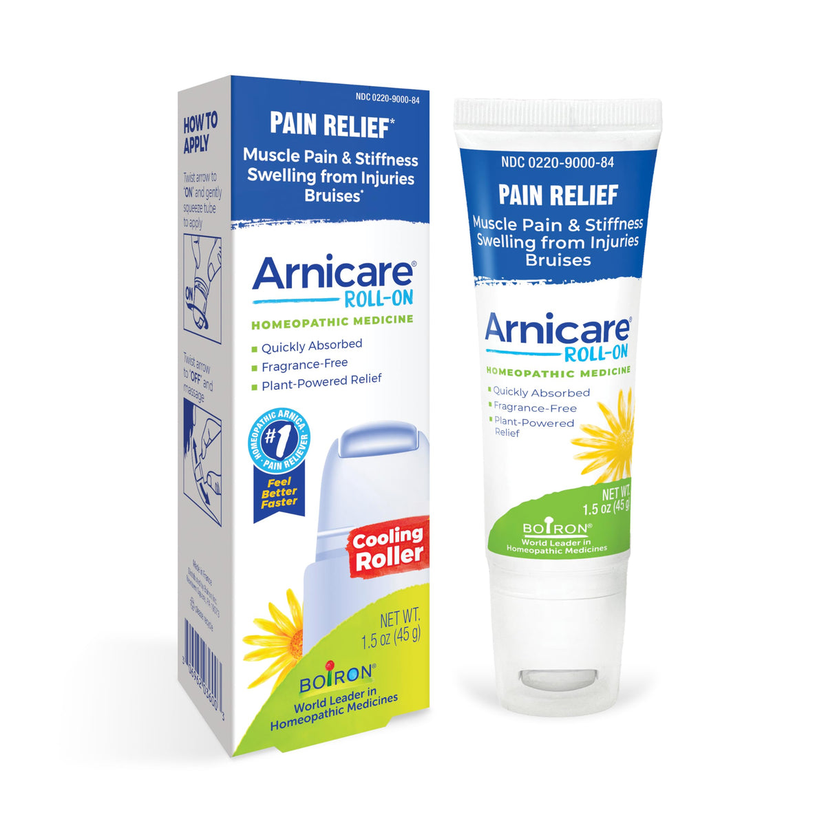 Boiron Arnicare Roll-On alivia dolor muscular con aplicación localizada