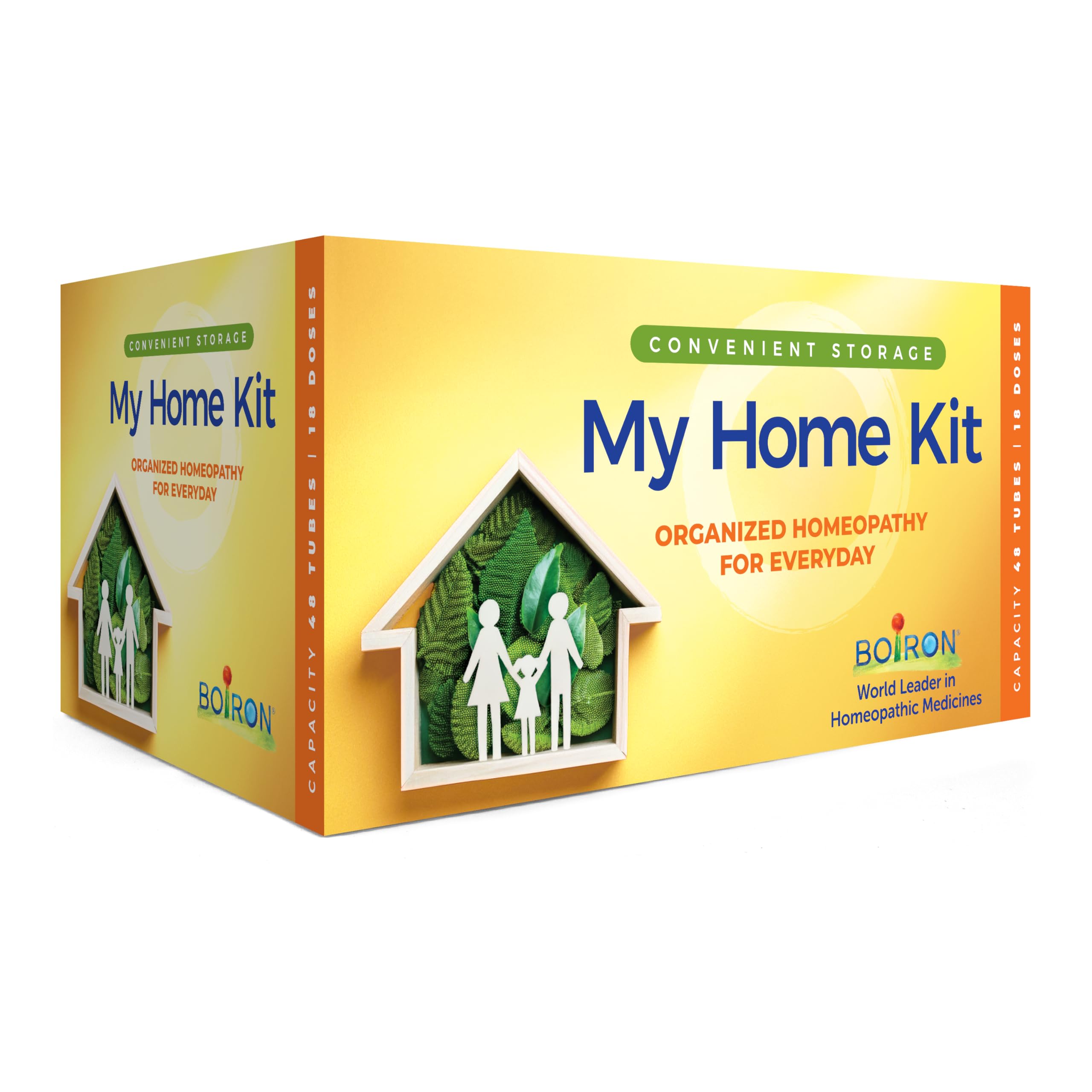 Boiron caja de almacenamiento para remedios homeopáticos.